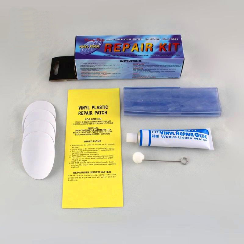 Kit de reparo de revestimento de piscina à prova d'água 20 gramas para piscina enterrada